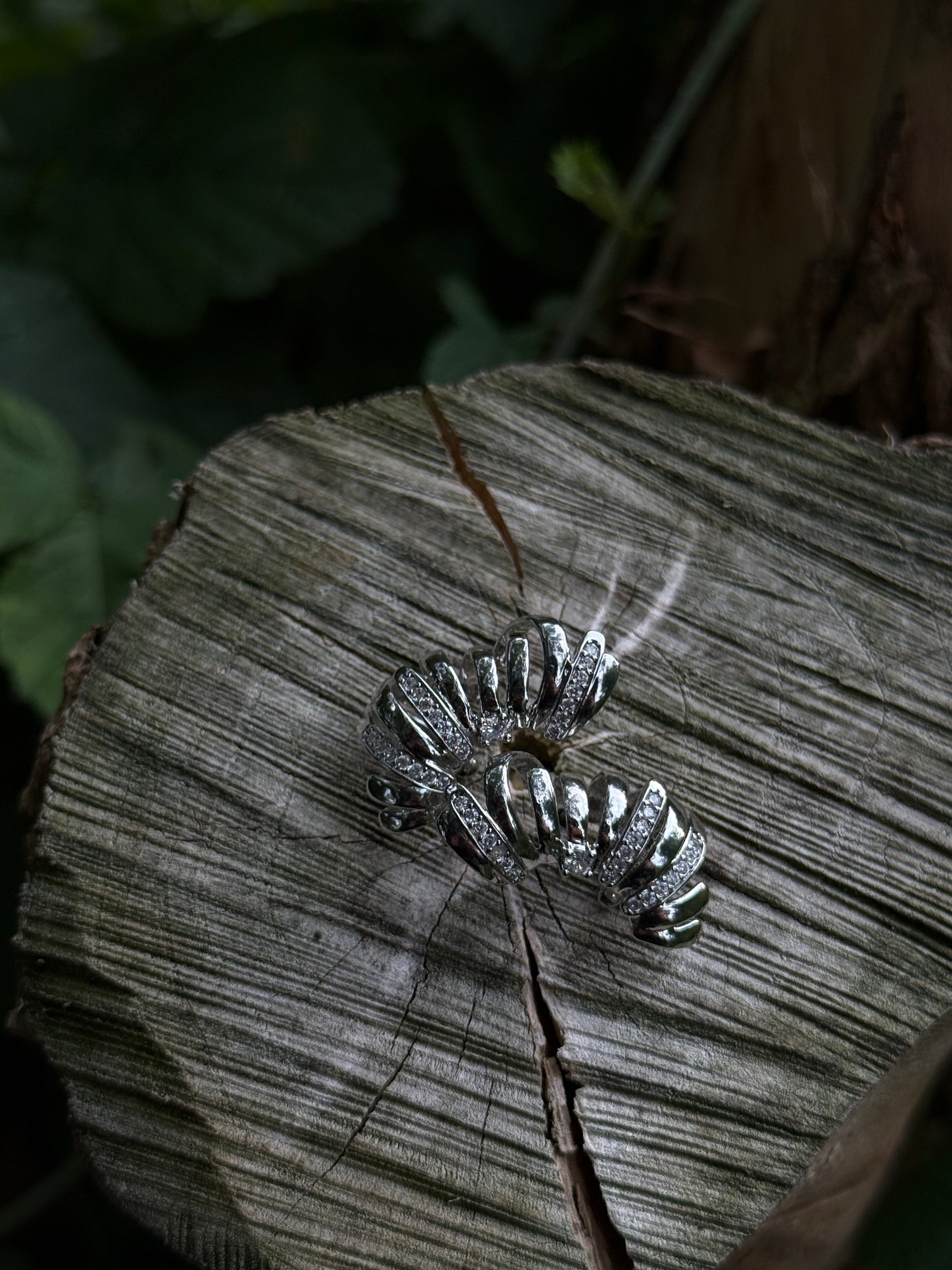 Veelzijdige Oorbellen met Zirkonen – Staal - Lioraen - Sieraden
